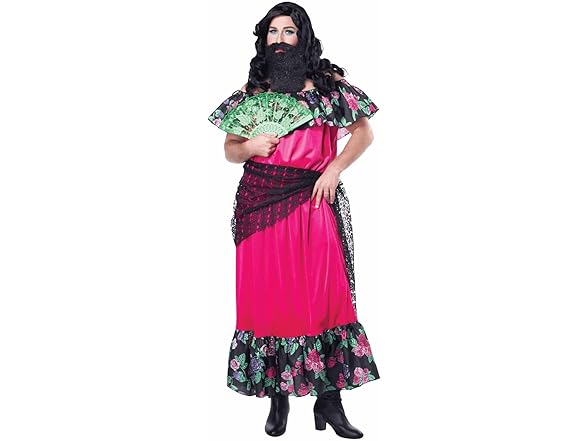 Bearded Lady Costume (S/M)