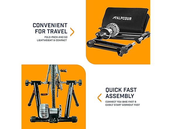 Alpcour Fluid Bike Trainer Stand