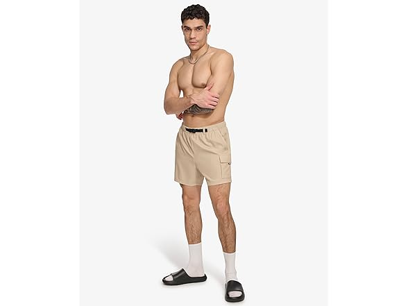 Dkny Men Swim Swim Trunk Tan