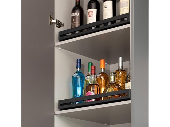 Basicwise Expandable Large Deep Drawer Organizer Set of 2