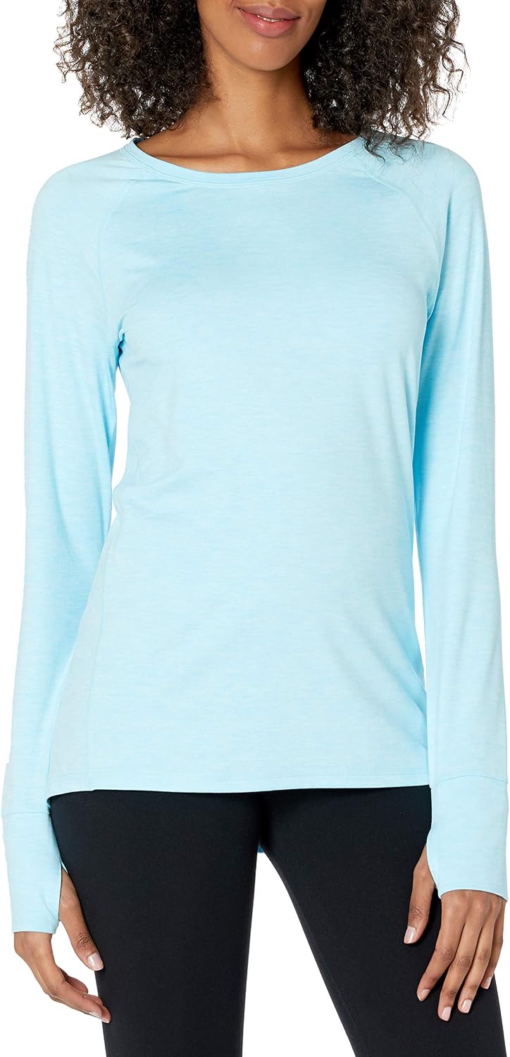 Amazon Essentials Women Long Sleeve Workout Top - Gallery 6