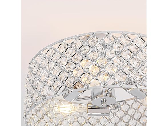 Parrot Uncle BBD5001CR Small 15" Crystal Chandeliers