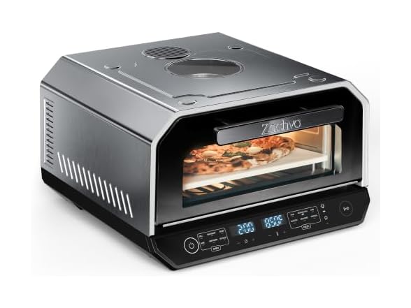 13-in-1 Indoor Pizza Oven, Top Viewing