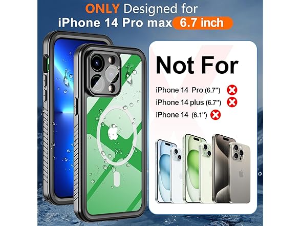 Hualele Magnetic for iPhone 14 Pro Max