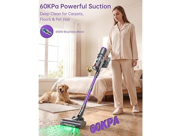 OXVAC 650w Cordless Vacuum Cleaner