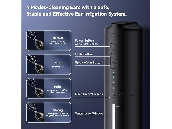 Ear Wax Removal Electric Ear Irrigation Flushing - Gallery 3