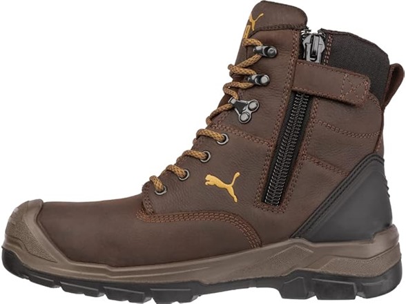 Puma 630915-07.5-400 7.5 PUMA Men's Conquest Brown