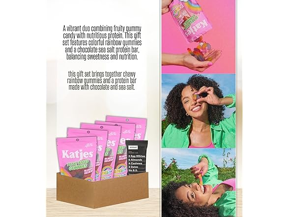 6 Item Set- Unicorn Gummies & RXBAR Chocolate Sea Salt