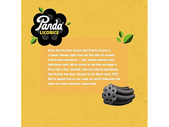 Panda Natural Licorice 7oz (8pk)