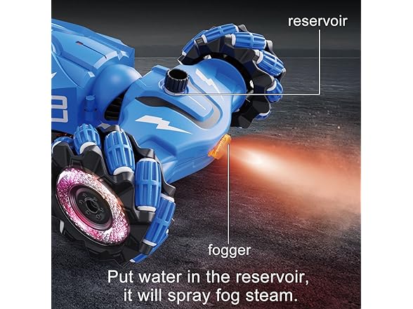 Hand Gesture RC Stunt Car