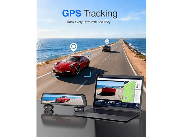 Sprleaf Rear View Mirror Camera