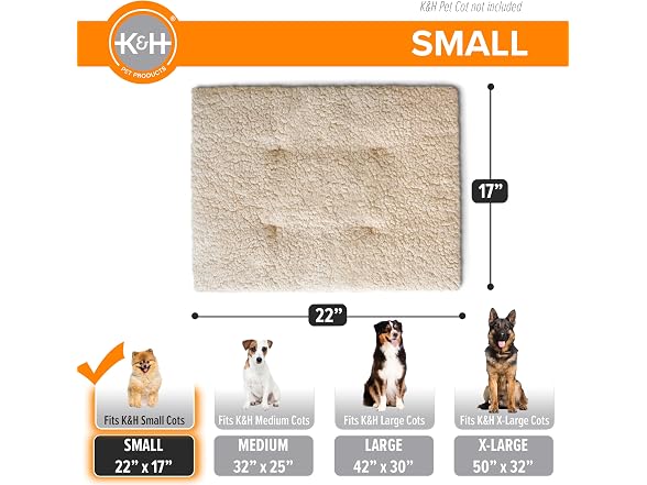 K&H Pet Products Dog Cot Pad (Cot Sold Separately) - Gallery 4