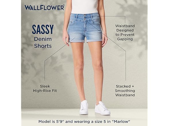 WallFlower Women Sassy Shorts