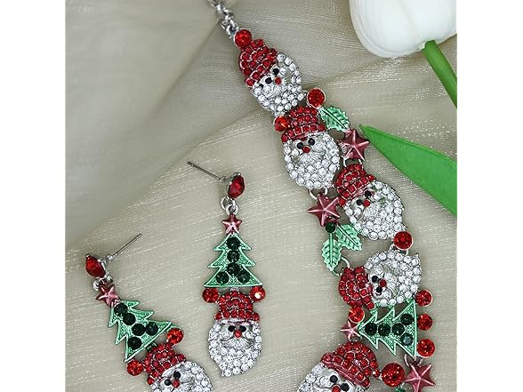 QYJ Set Statement Bib Santa Claus Christmas