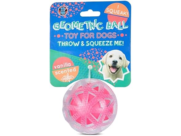 Bow-Wow Dental Ball for Dogs – 3.5" Vanilla Scented
