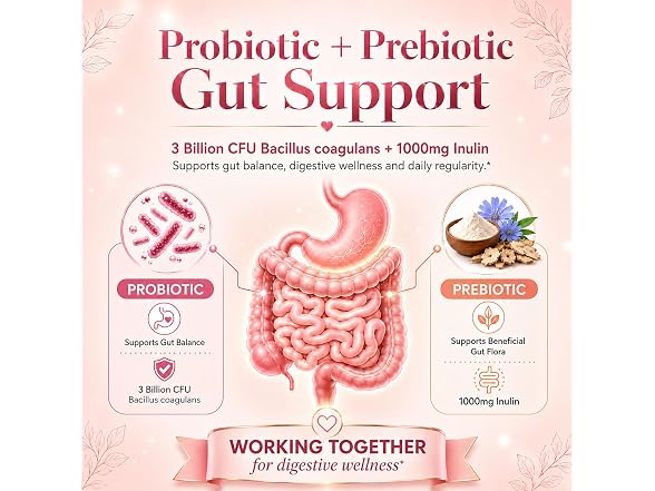 fiocko Probiotics for Women Gummies