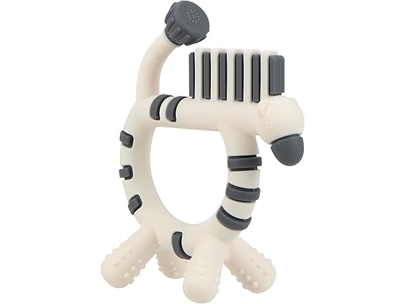 Nuby Geo Zoos Massaging Silicone Teether