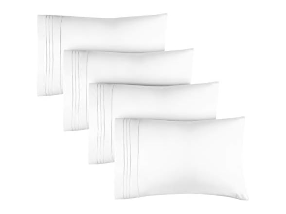 Set of 4 Hotel Quality Pillow Cases