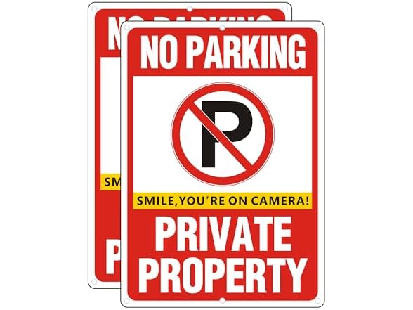 Koalaat No Parking Sign, 10 x 14 Inches