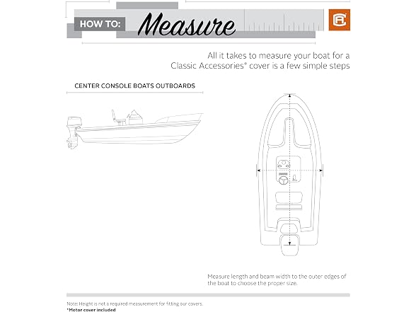 Classic Accessories StormPro Boat Cover 22-24'