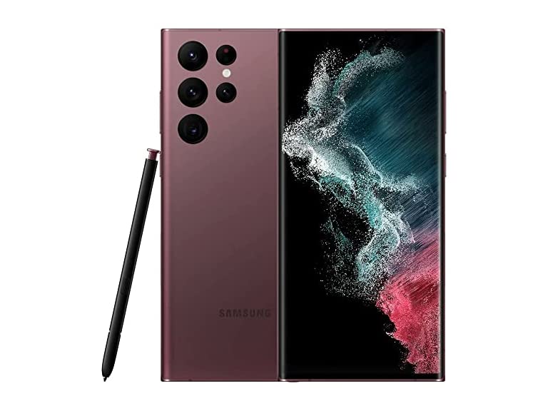 Samsung S908U-BURGUNDY-CDMA 256GB Samsung Galaxy S22 Ultra