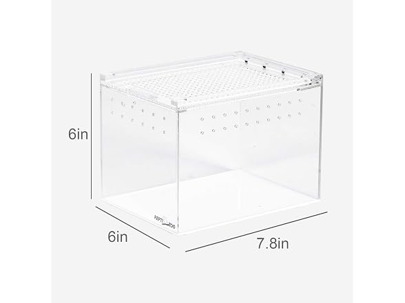 REPTI ZOO Magnetic Acrylic Case, 8x6x6