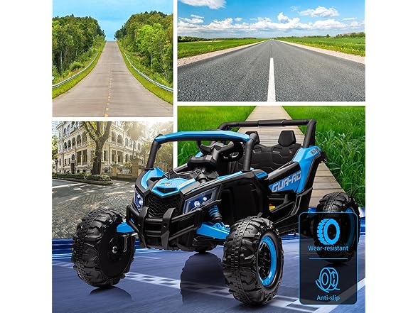 Ride on UTV Car, 24V,Blue