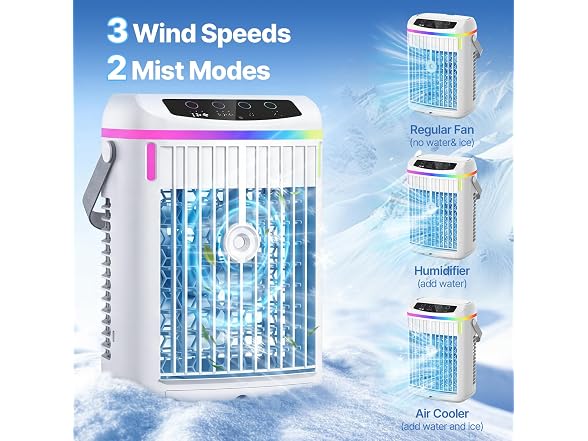 Lxbenpink Portable AC, 1000ML Mini Portable