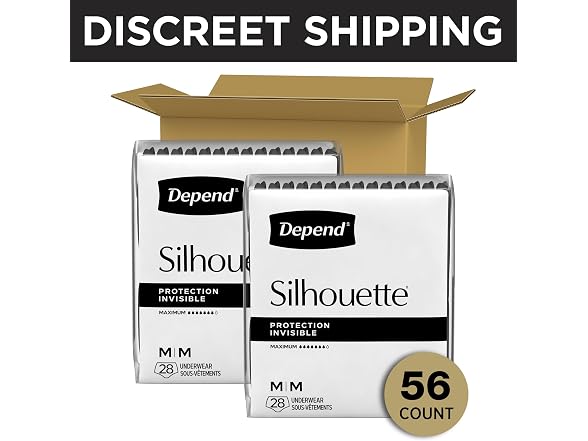 Depend | Silhouette 56 Count