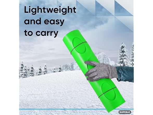Superio Snow Slider Mat 36" (Green), 12 Pack