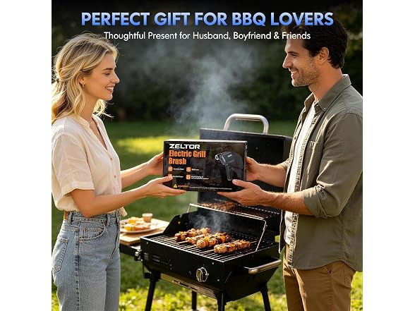 Zeltor 2 Pack Electric Grill Brush