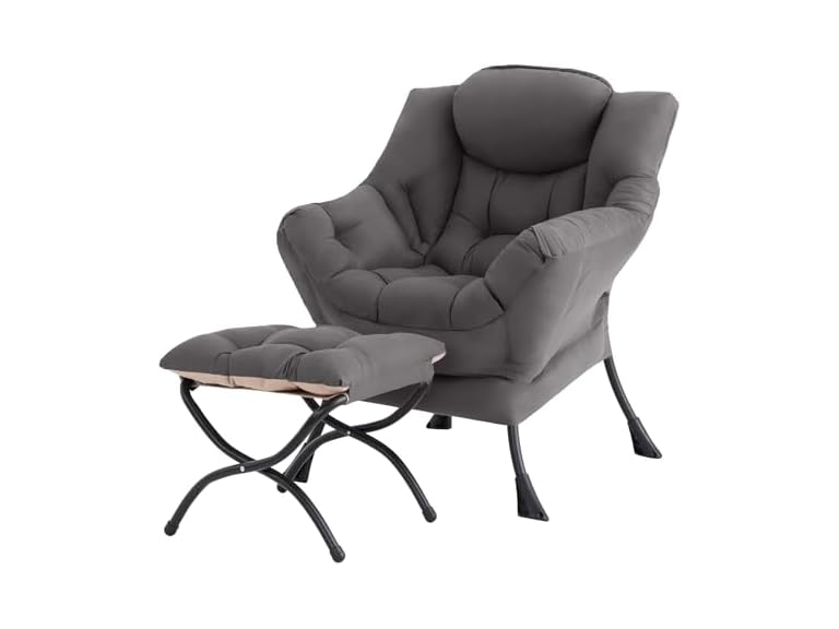 Lazy Chair with Ottoman