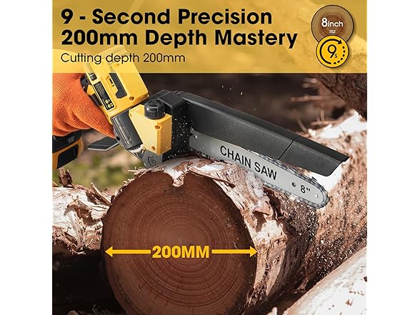 IEBUDA 2-in-1 Pole Saw DeWalt 20V 14FT