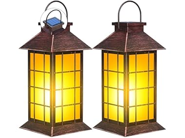 $27.99, Was $49.99, 44% Off! 2 Pack 13" Copper Solar Lantern dealfomo
