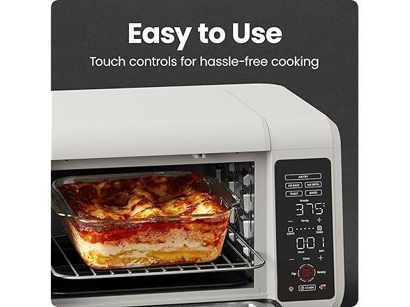 Chefman Air Fryer Toaster Oven Combo Ivory