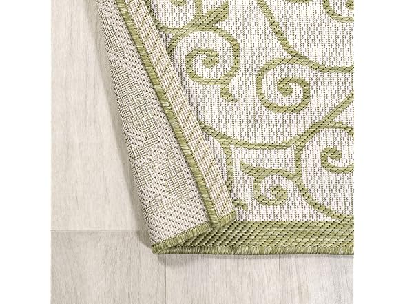 JONATHAN Y Vintage Filigree 8x10 Green