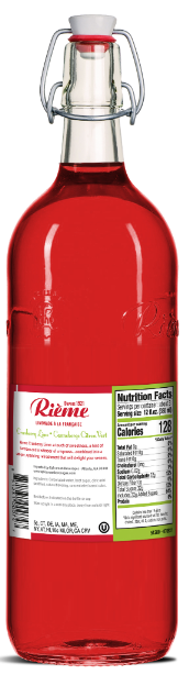 (4pk) Rieme Sparkling French Limonade, Cranberry Lime - Gallery 6