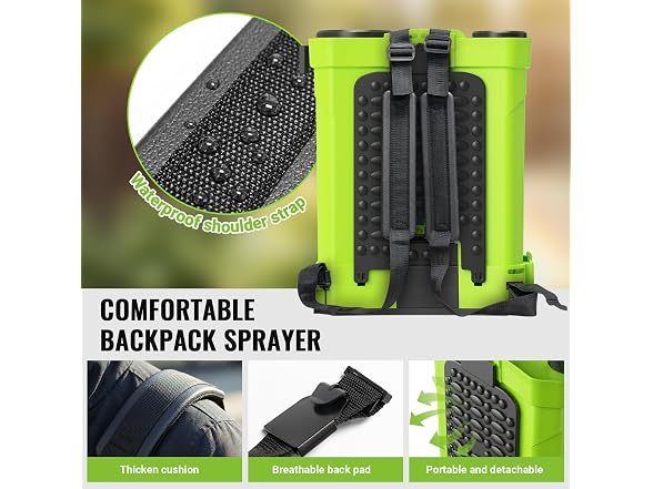 MCY Backpack Garden Sprayer 5.3 Gal