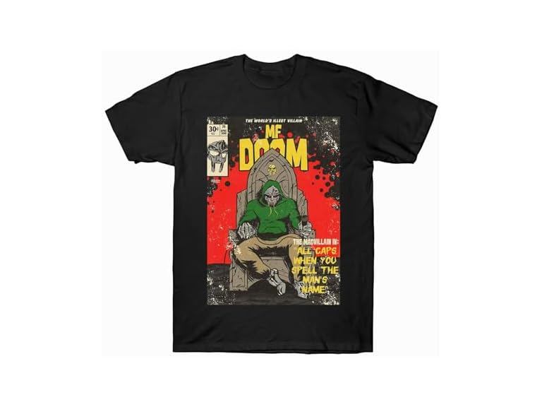 MF Doom Shirt Poster Tshirt- Small