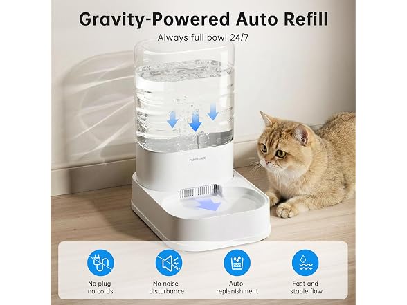 PAWGETHER Gravity Pet Water Dispenser