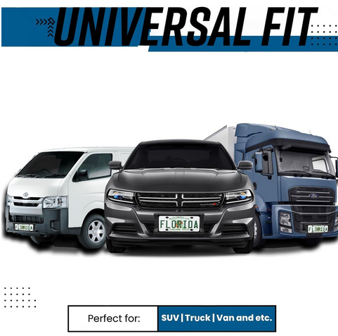 Zone Tech GA0092 License Plate Bumper Guard - Gallery 9