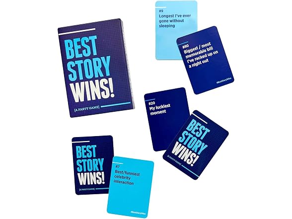Best Story Wins | A Party Game of Juicy Conversation Starters
