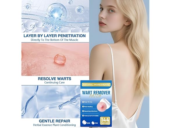 Wart Remover Patches 144 Patches