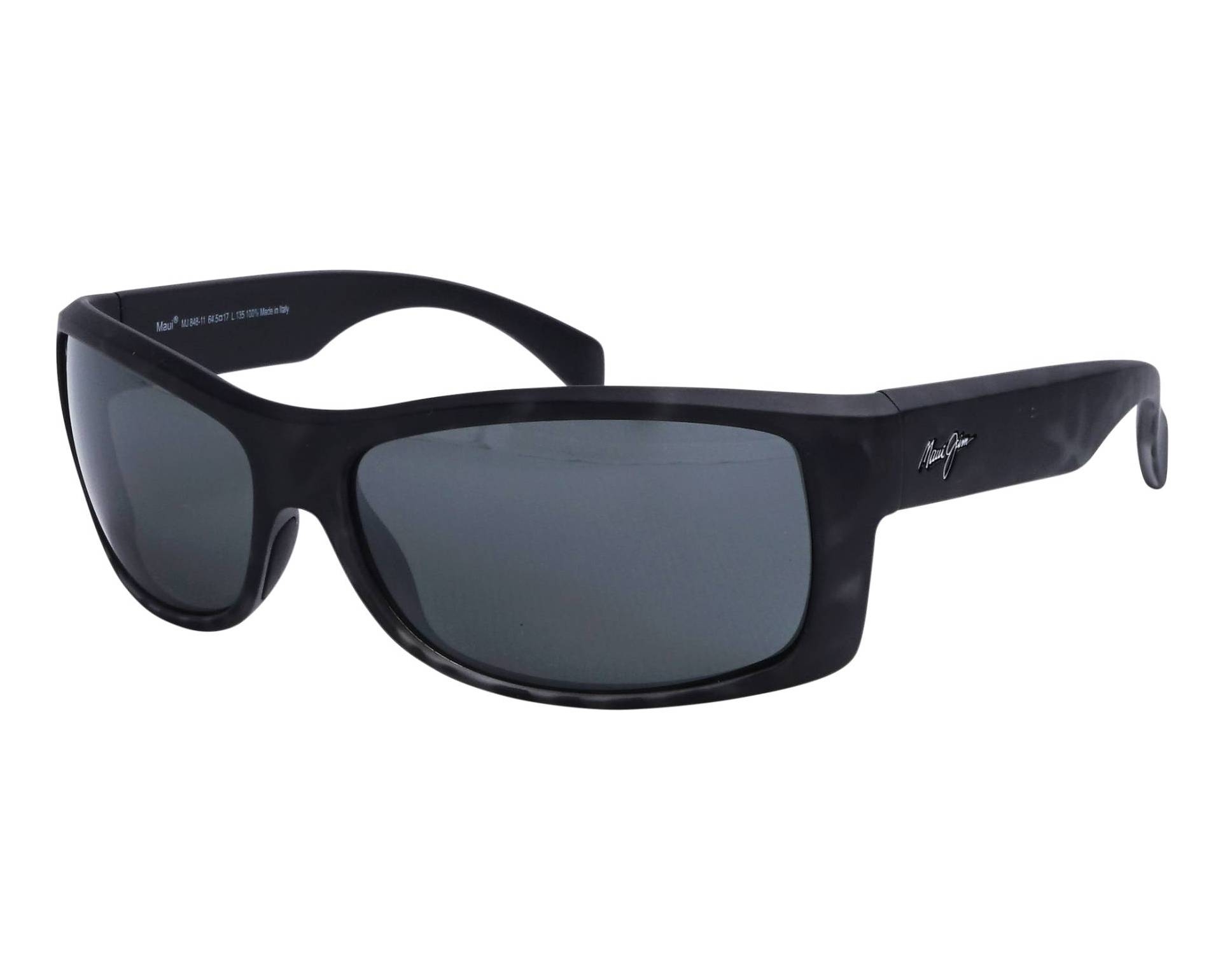 Maui Jim Unisex Equator Polarized Wrap Sunglasses - Gallery 8