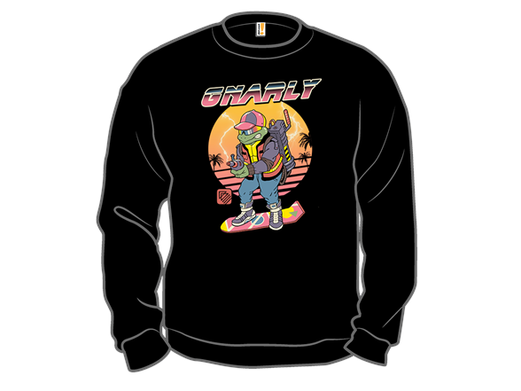 Gnarly 80's Character