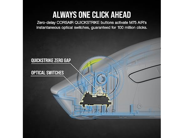 Corsair M75 AIR Wireless Ultra-Light FPS
