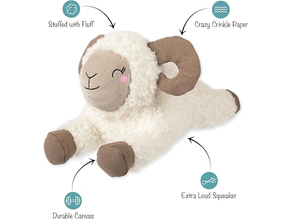 Fringe Fringe Studio You Herd Me Plush Dog Toy