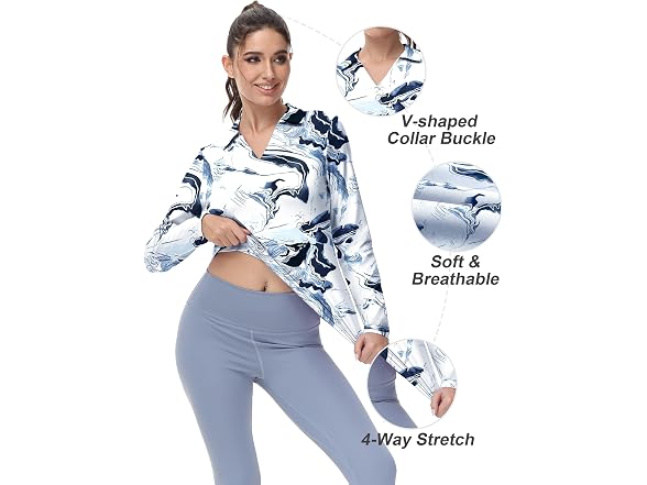 Ggov Women Golf Polo Workout Tops