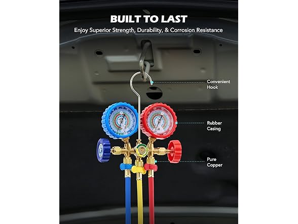 Orion Motor Tech AC Manifold Gauge Set