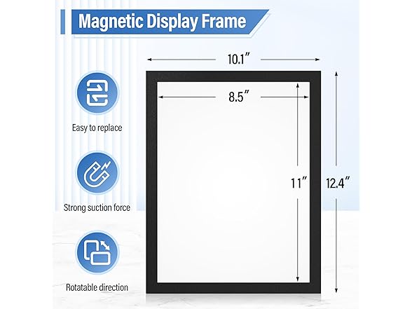 Netuaoo Magnetic Sign Holder
